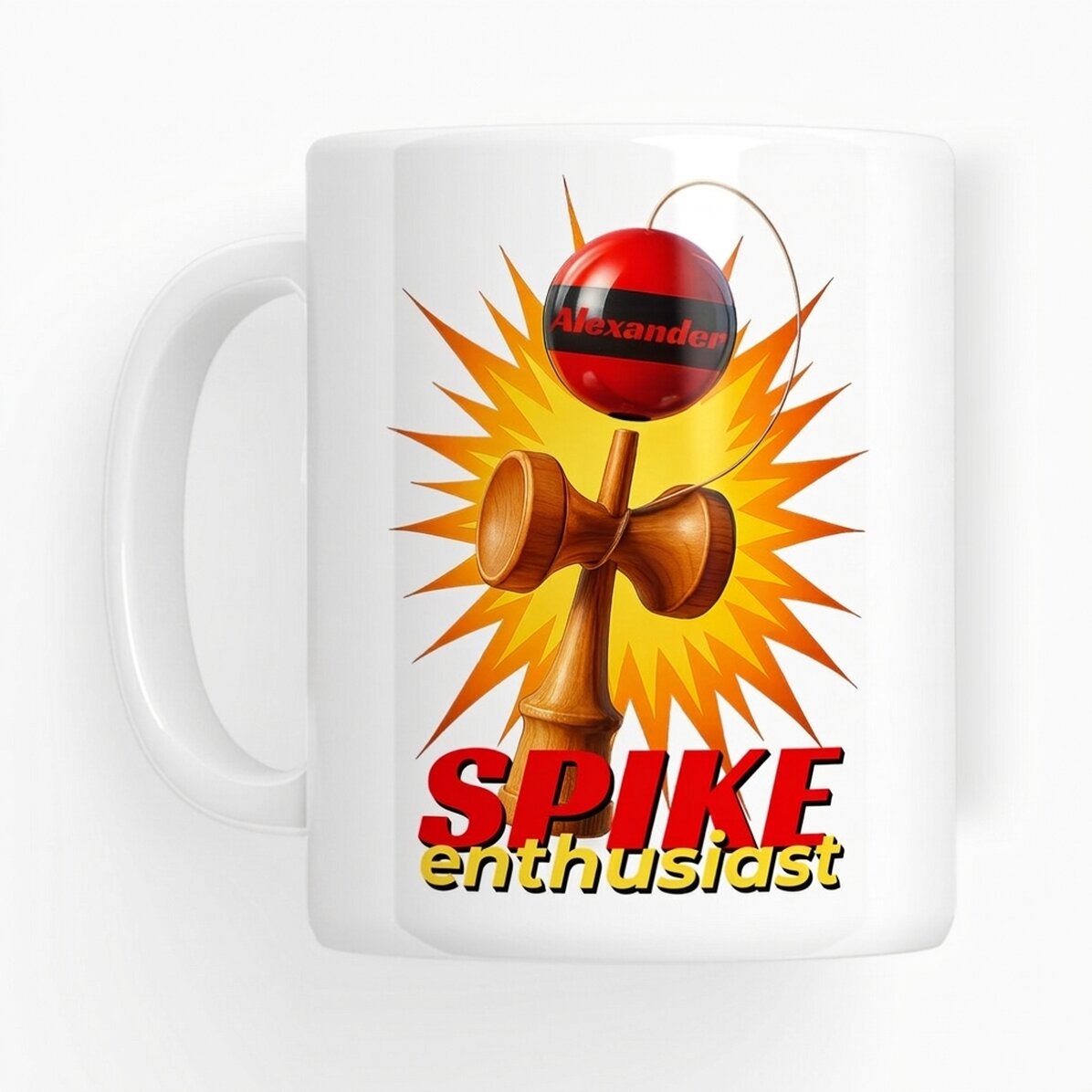 Spersonalizowany kubek z napisem – Spike Enthusiast