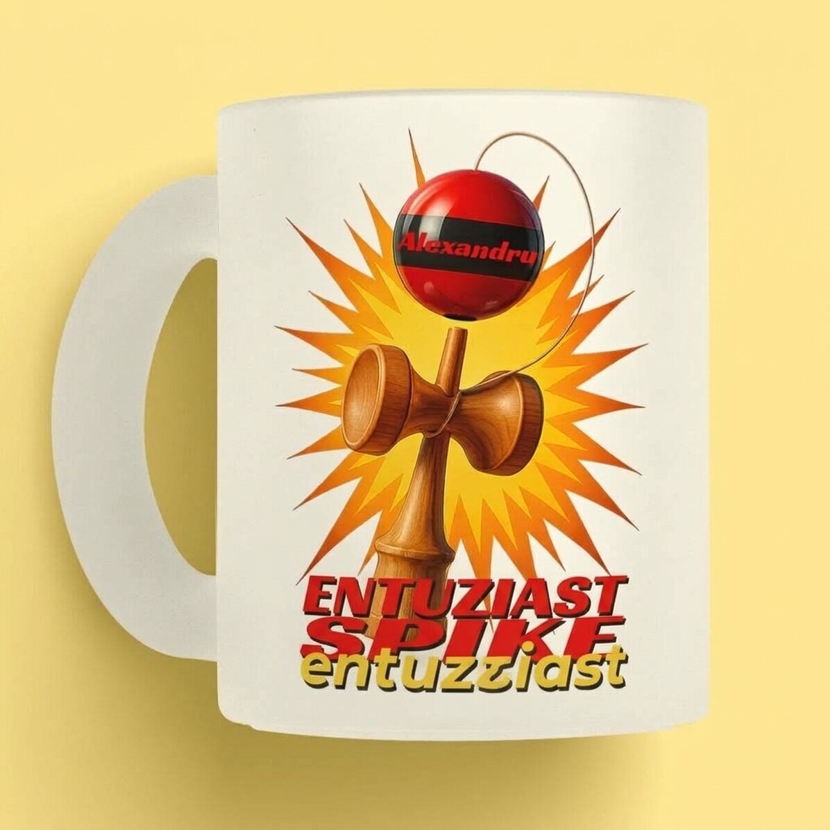 Spersonalizowany kubek z napisem – Spike Enthusiast