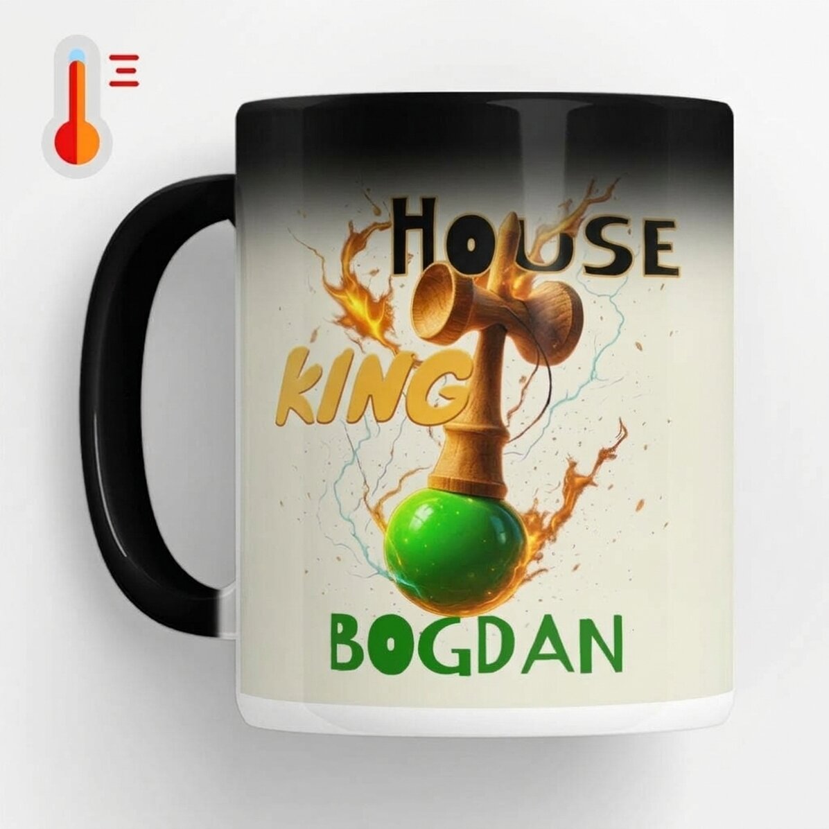 Spersonalizowany kubek termiczny z nadrukiem – Lighthouse King