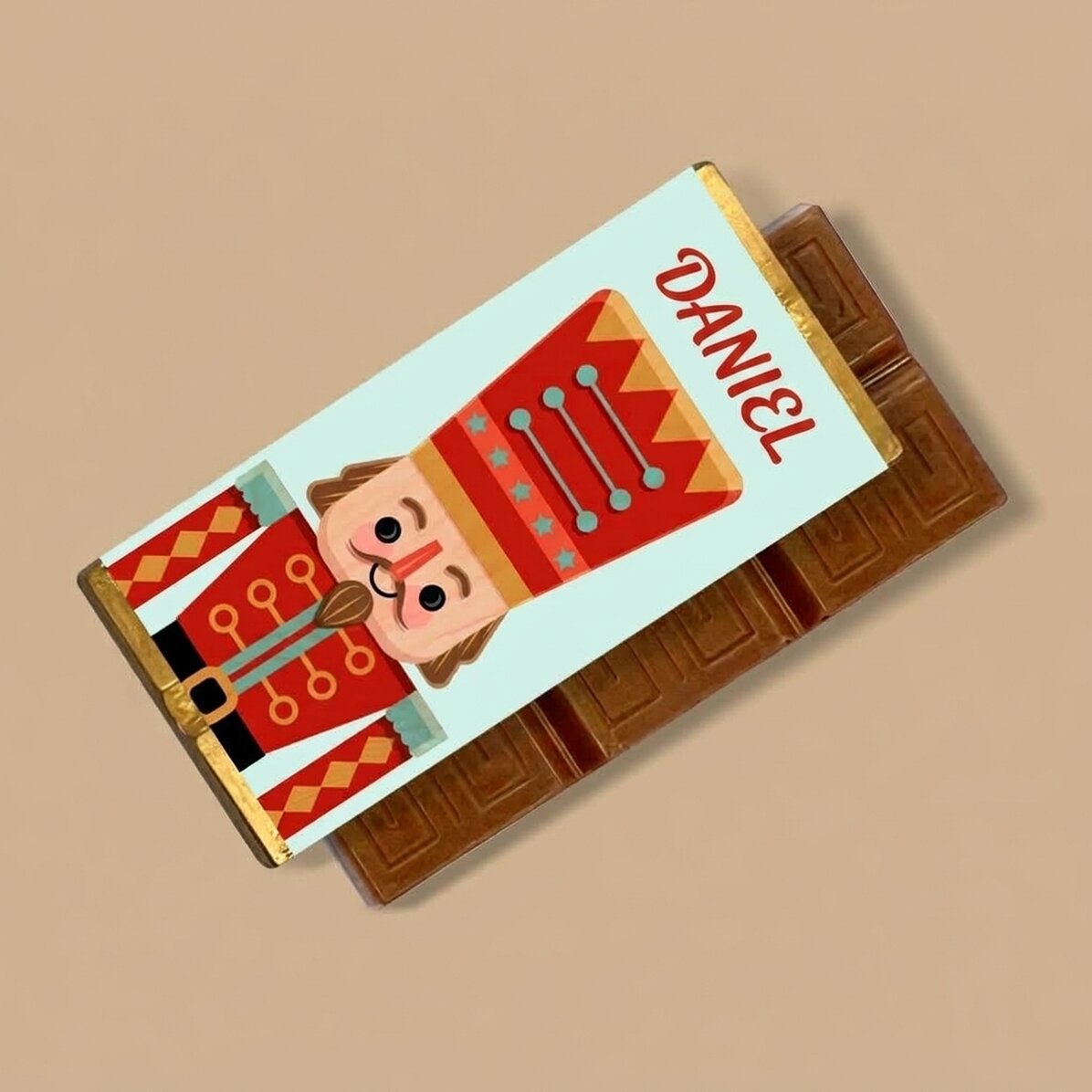 Mini tabliczka czekolady z indywidualnym napisem – Nutcracker