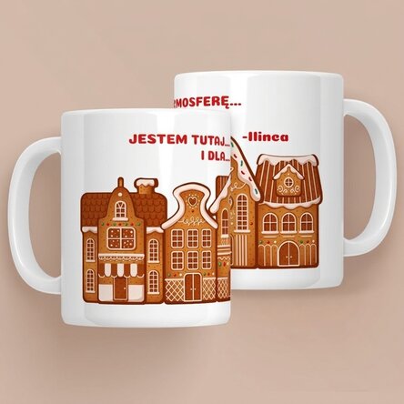 Spersonalizowany kubek z napisem – Gingerbread