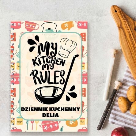 Spersonalizowany notatnik z dedykacją – Cooking Journal