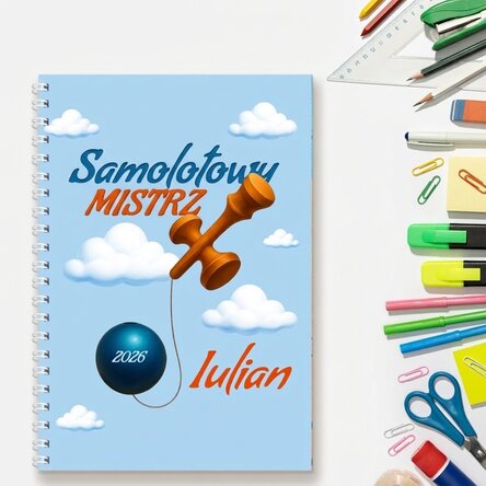 Spis z imieniem i napisem – Airplane Master