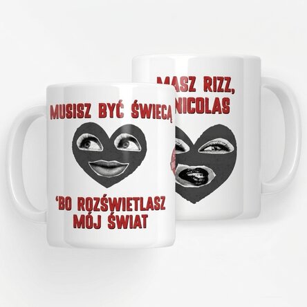 Spersonalizowany kubek z napisem – Rizzler Boyfriend