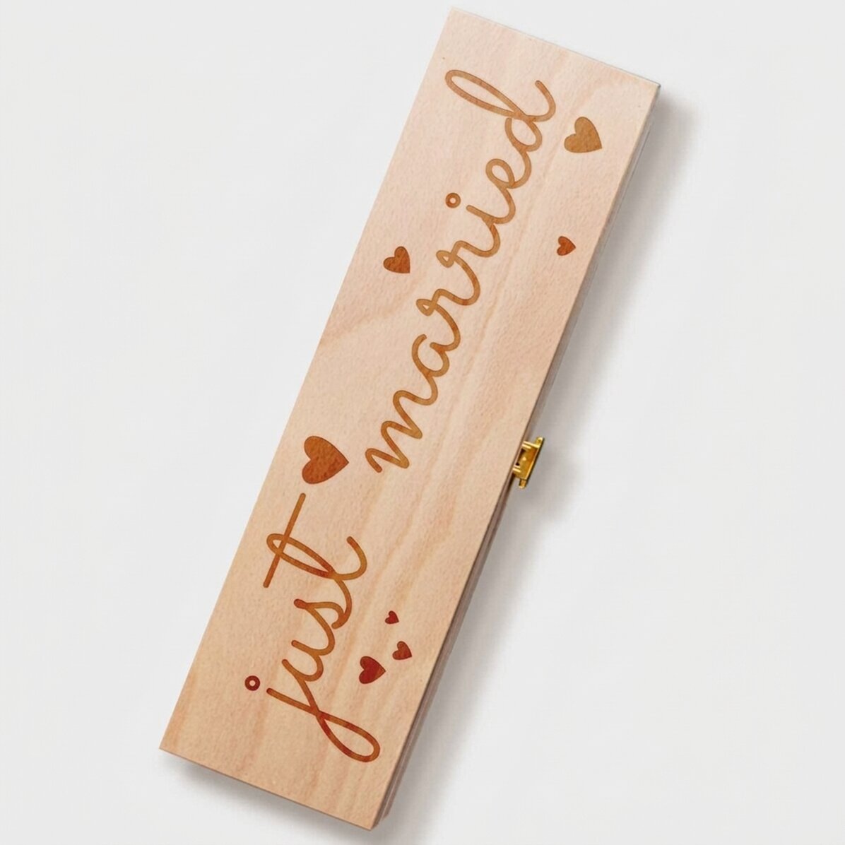 Pudełko na wino – „Just Married”