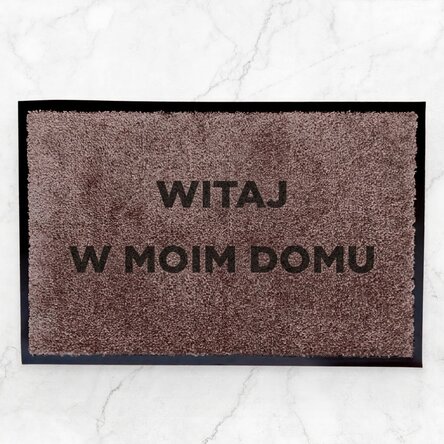 Spersonalizowana wycieraczka do domu – „Witaj w moim domu”