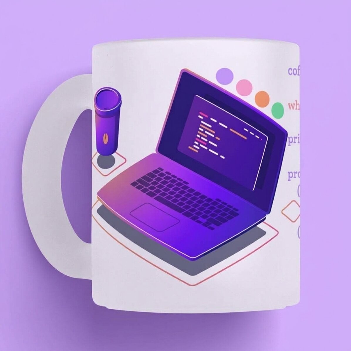 Spersonalizowany kubek z napisem – Programming