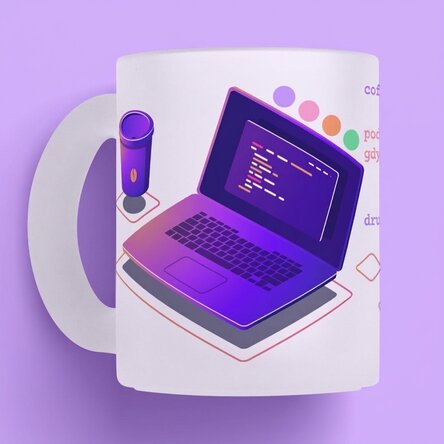 Spersonalizowany kubek z napisem – Programming