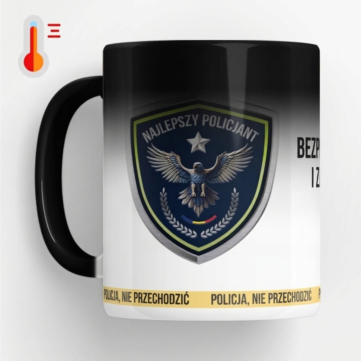Spersonalizowany kubek termiczny z napisem – Najlepszy policjant