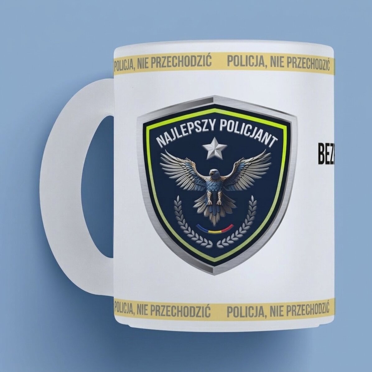 Spersonalizowany kubek z napisem – Najlepszy policjant