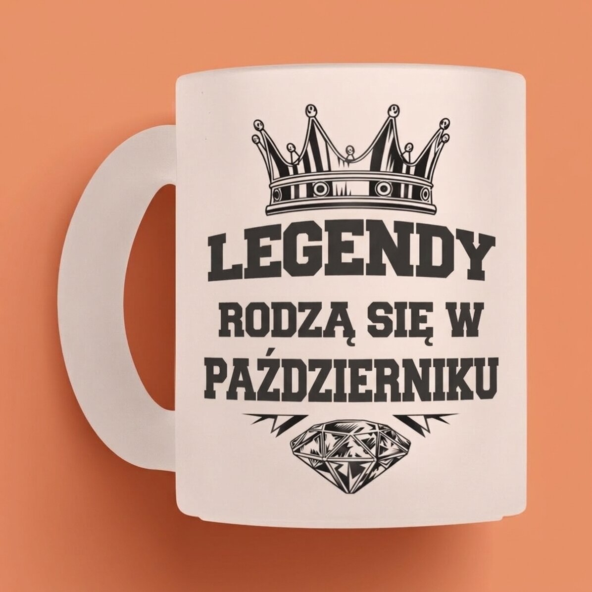 Spersonalizowany kubek z napisem – Legendy rodzą się w...