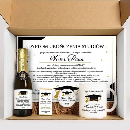 Zestaw upominkowy dla absolwentów – Życie dorosłe