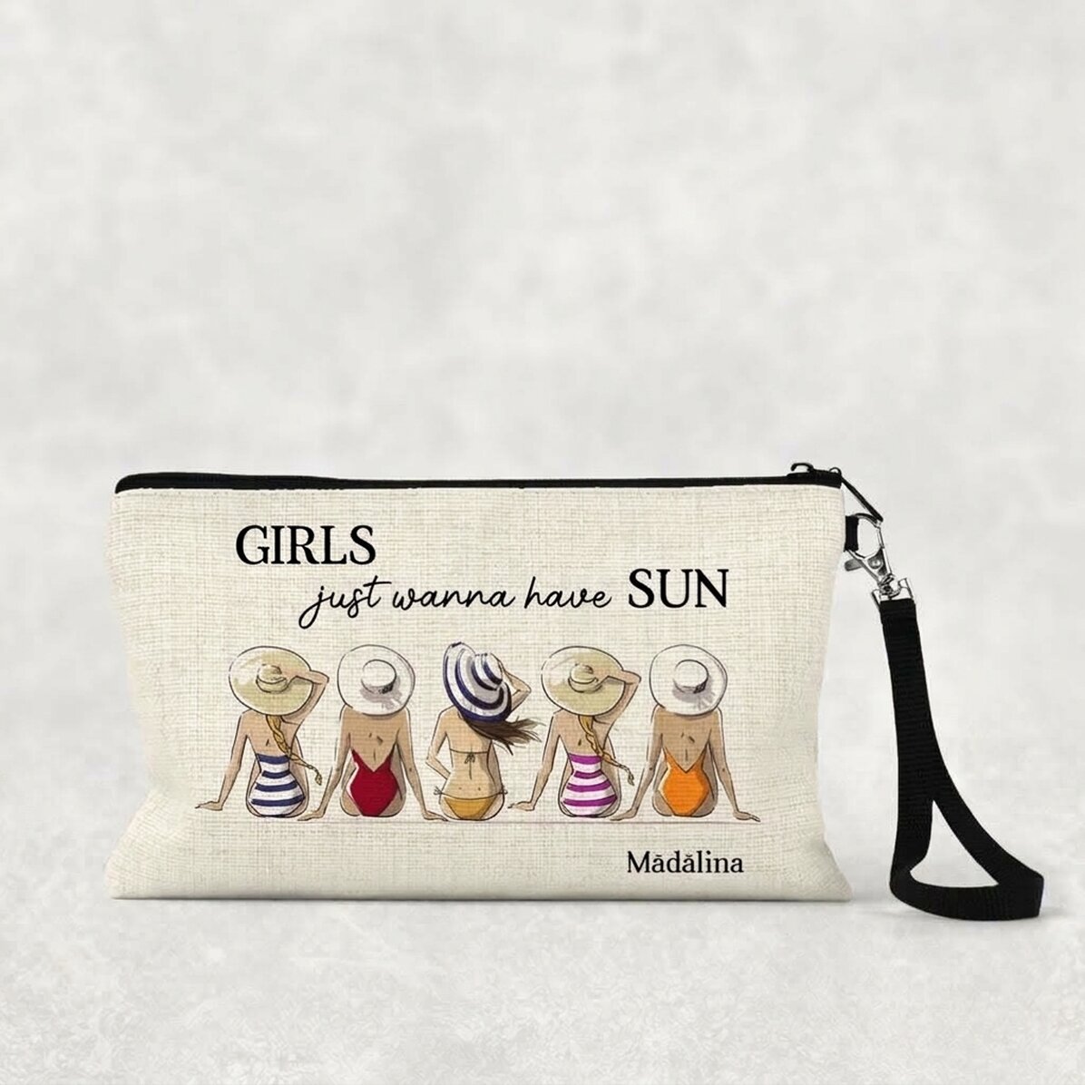 Spersonalizowany zestaw do makijażu z napisem – Summer girls