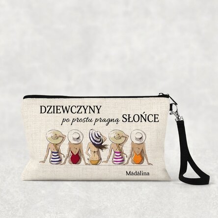 Spersonalizowany zestaw do makijażu z napisem – Summer girls
