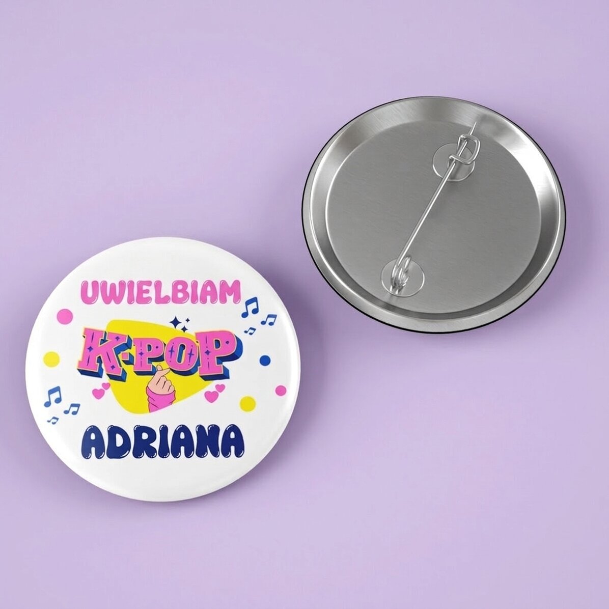 Spersonalizowana plakietka z imieniem – Kpop