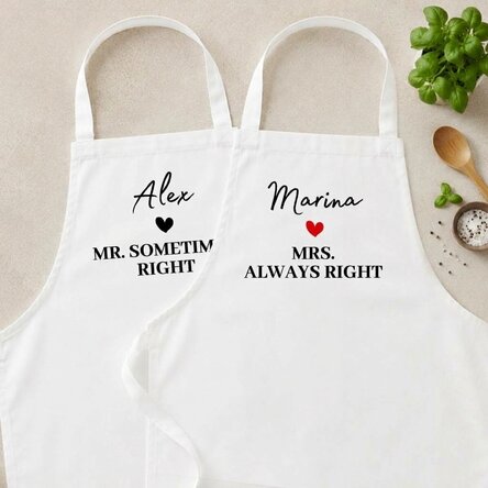 Spodnie na zamówienie dla pary – Mrs & Mr Right