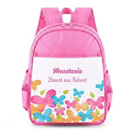 Plecak szkolny z imieniem – Fluturasi
