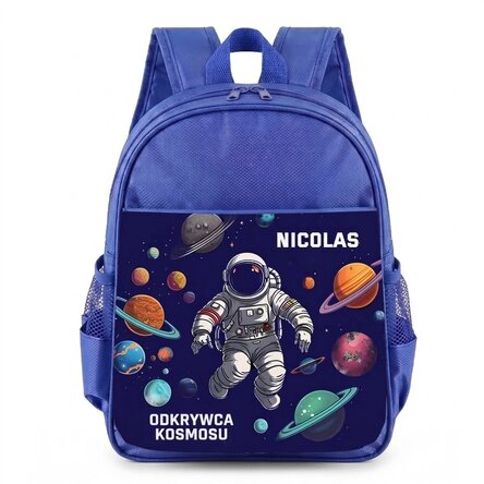 Plecak szkolny z indywidualnym nadrukiem – Astronauta