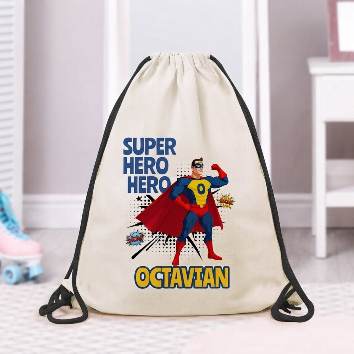 Plecak z indywidualnym nadrukiem – Superbohater