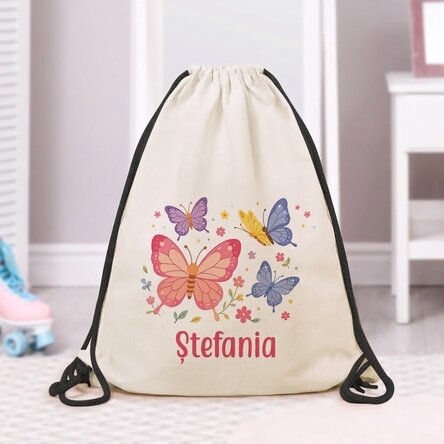 Plecak z imieniem na zamówienie – Fluturasi
