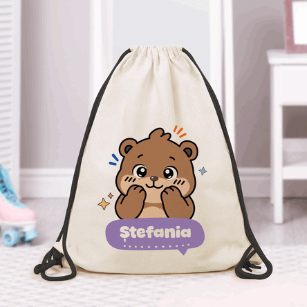 Plecak z imieniem – Miś