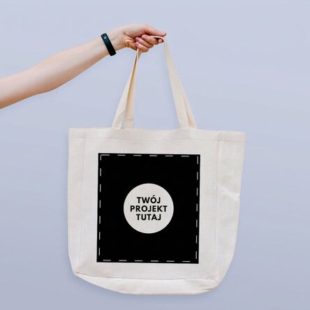 Spersonalizowana torba plażowa z Twoim motywem graficznym – portret