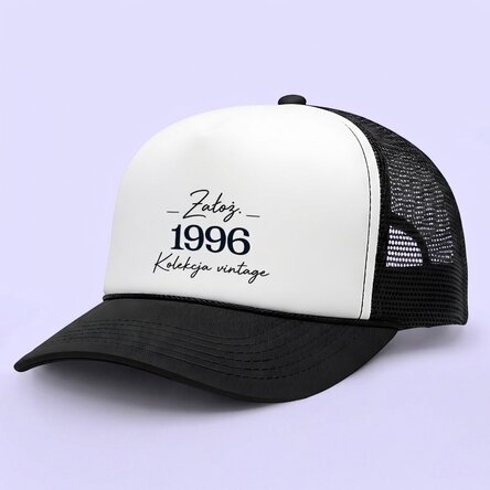 Czapka z indywidualnym napisem – kolekcja Vintage