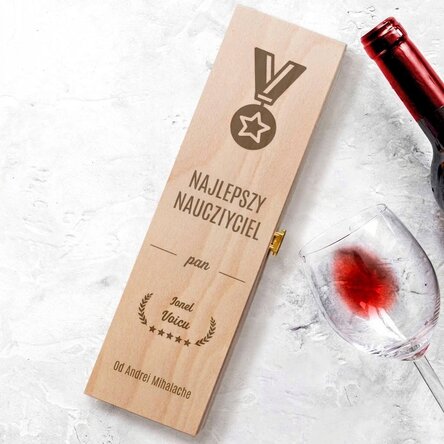 Spersonalizowane pudełko na wino – Najbardziej...