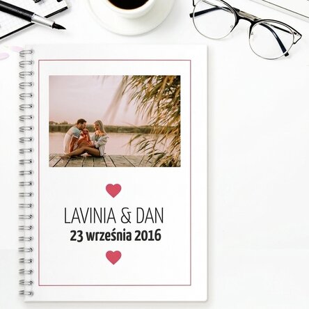 Spersonalizowany notes – Love Story
