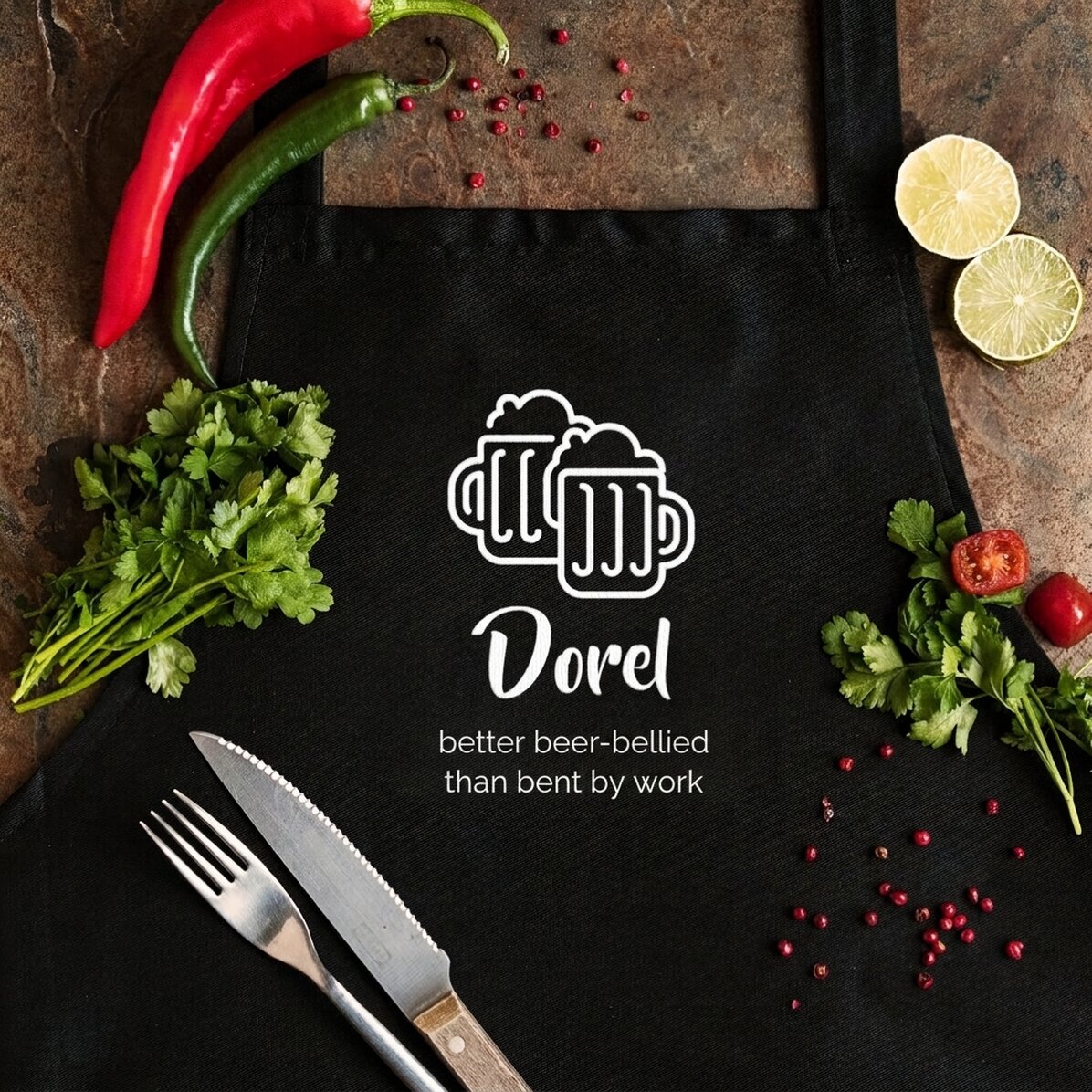 Custom Apron - Beer