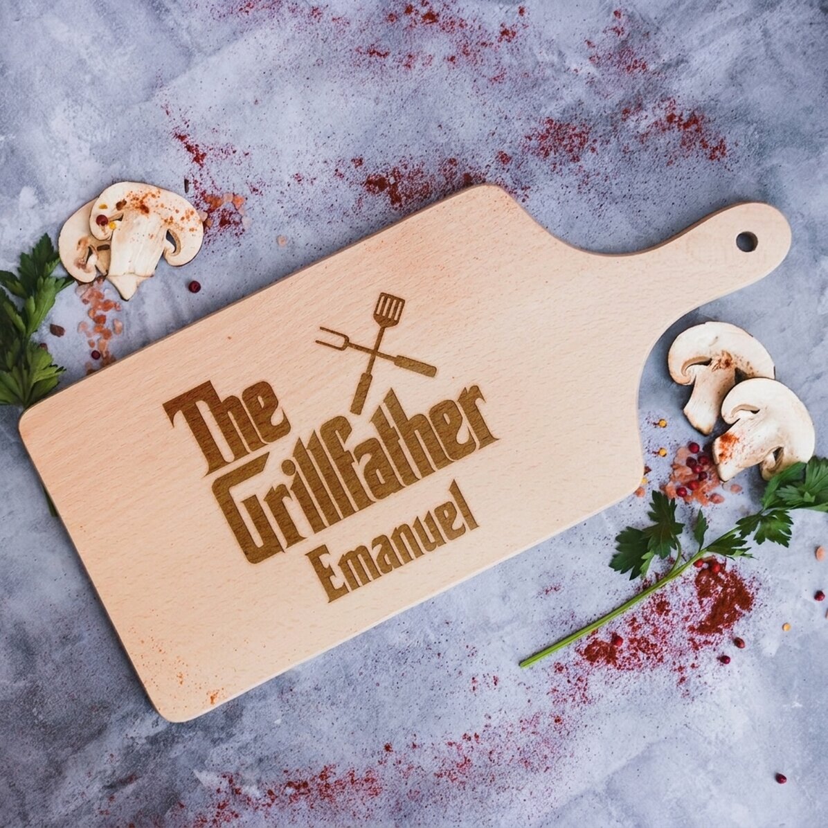 Indywidualnie dostosowany rozdrabniacz – The Grillfather