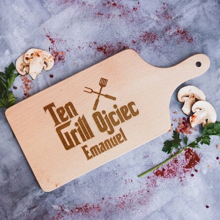 Indywidualnie dostosowana deska do krojenia – The Grillfather