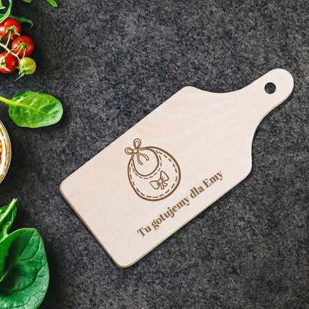 Mini deska do krojenia z personalizacją – Bavetica