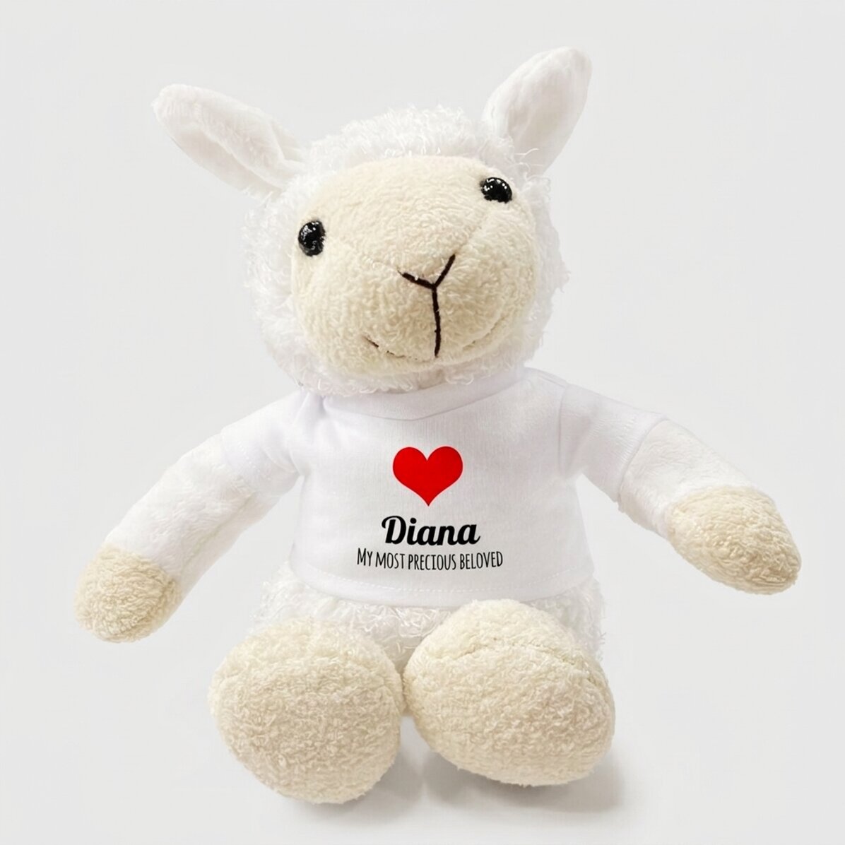Personalised sheep with love name