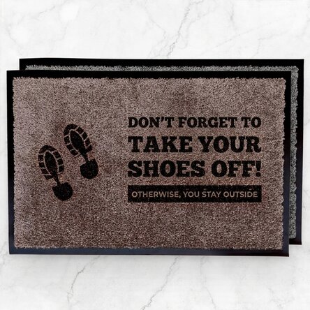 Customised indoor entrance mat - Don