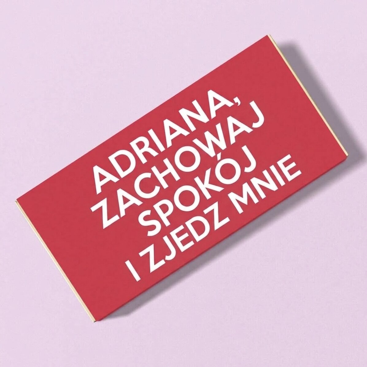 Czekolada z indywidualnym nadrukiem – KEEP CALM