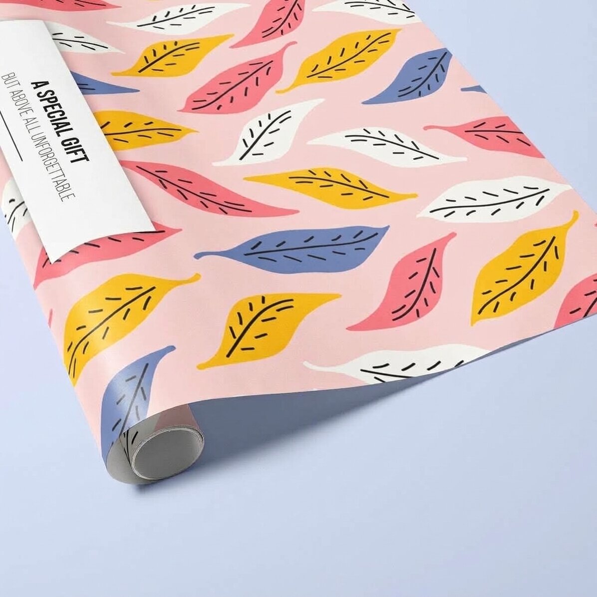Papier do pakowania prezentów z indywidualnym napisem – Autumn