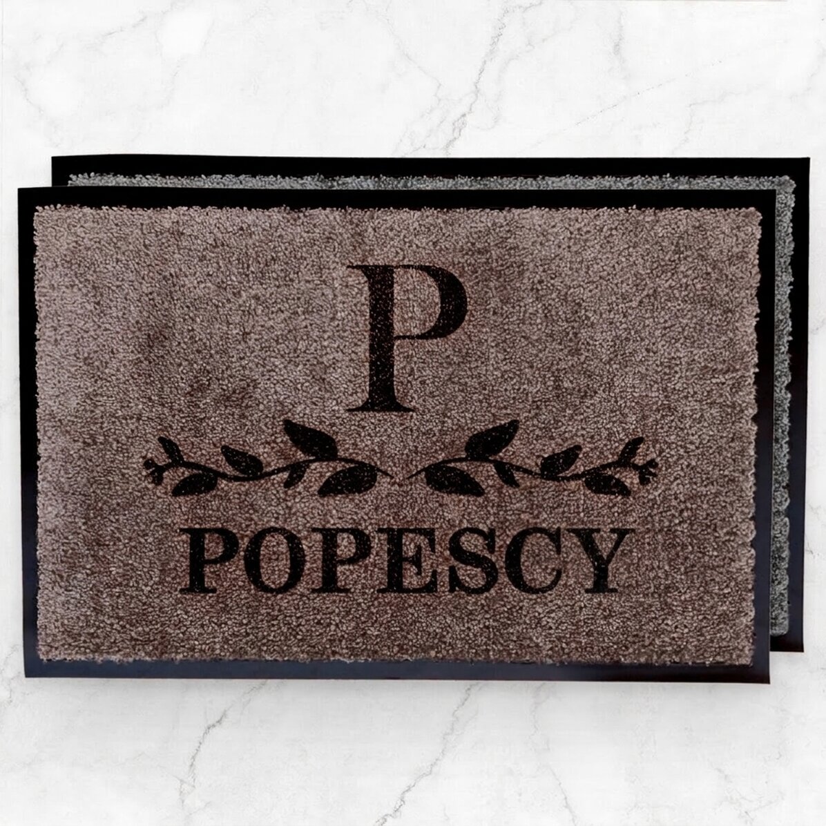 Spersonalizowana wycieraczka do przedpokoju – Emblema