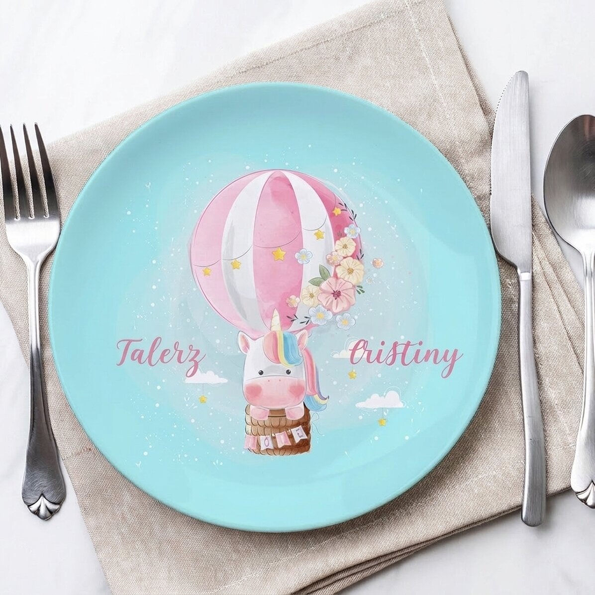 Spodek z indywidualnym napisem – Balloon