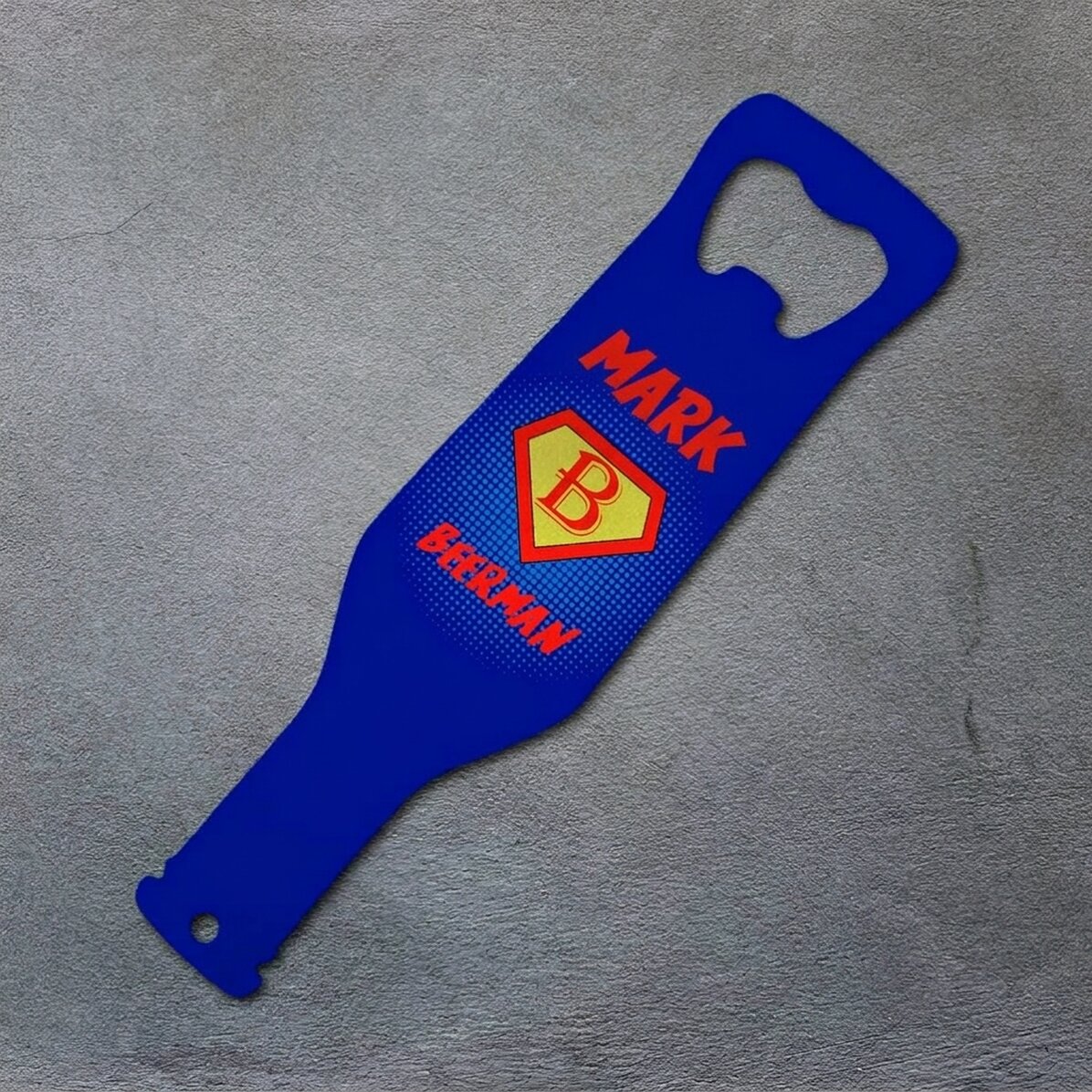 Spersonalizowany otwieracz do piwa – Beerman