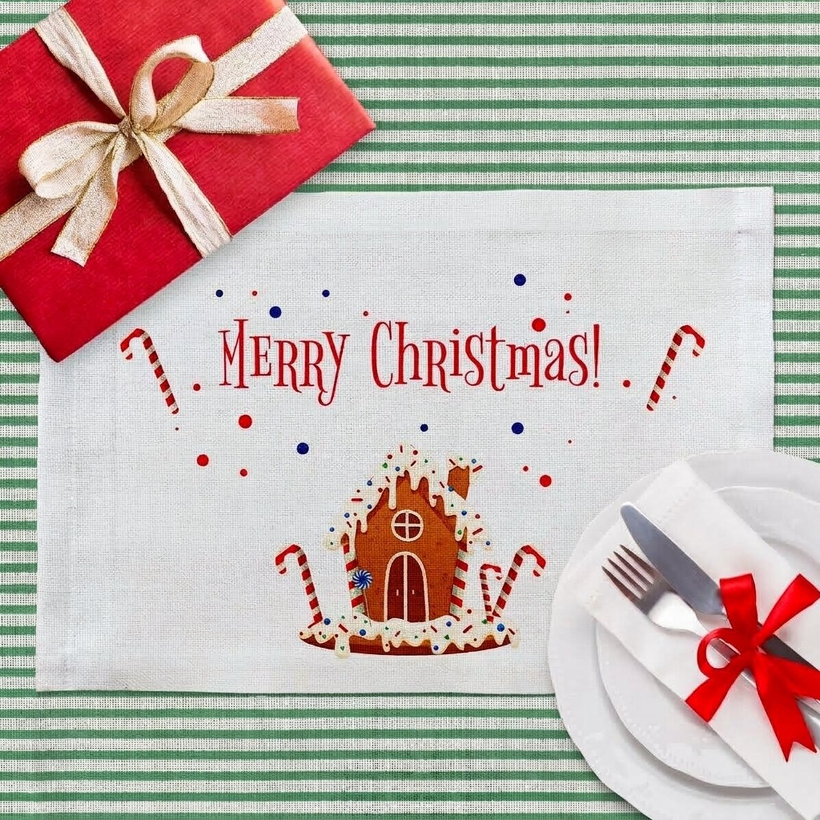 Spersonalizowany uchwyt na talerz – Gingerbread