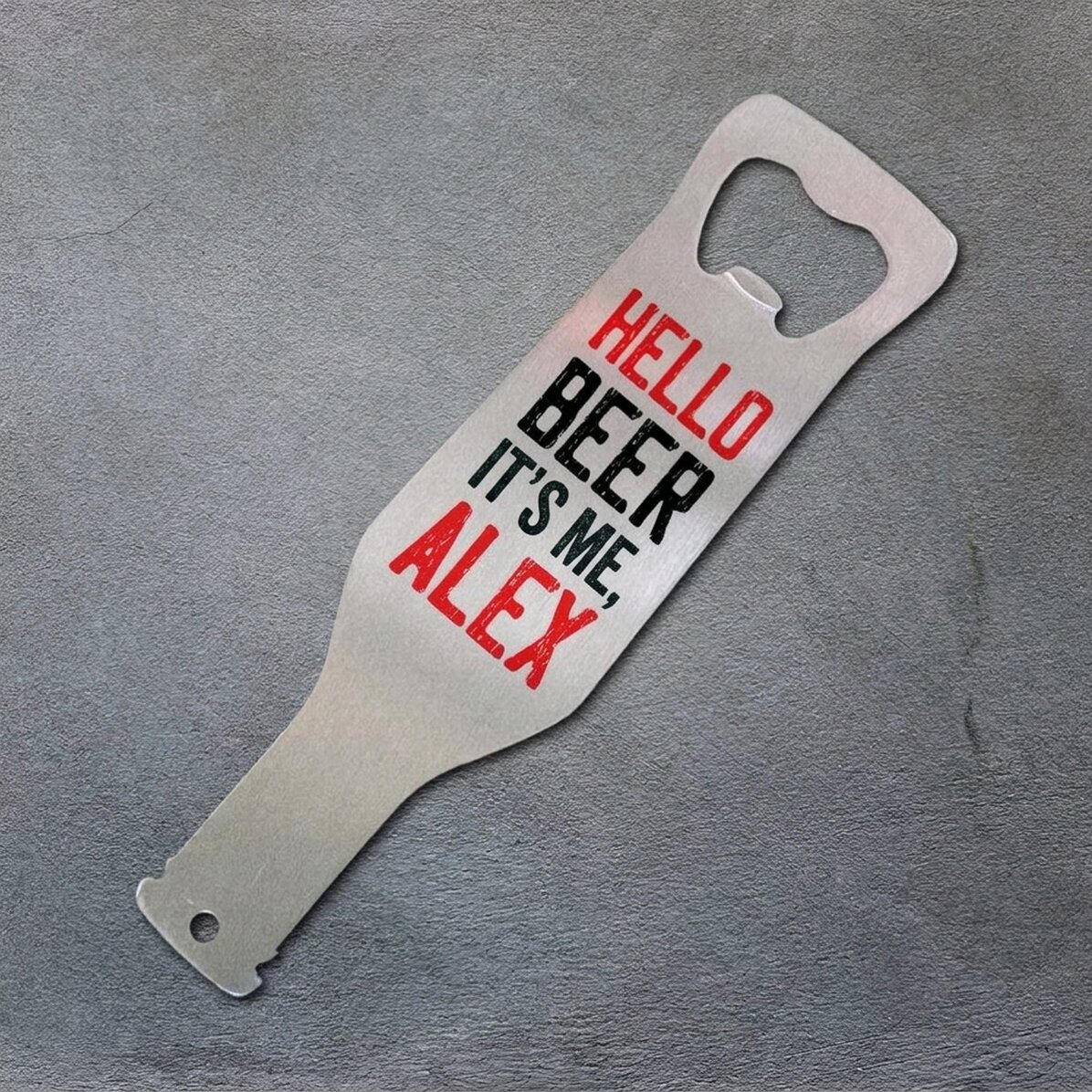 Spersonalizowany otwieracz do piwa – Hello Beer