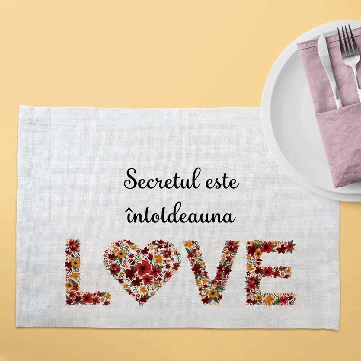 Spersonalizowany uchwyt na talerz – The secret ingredient