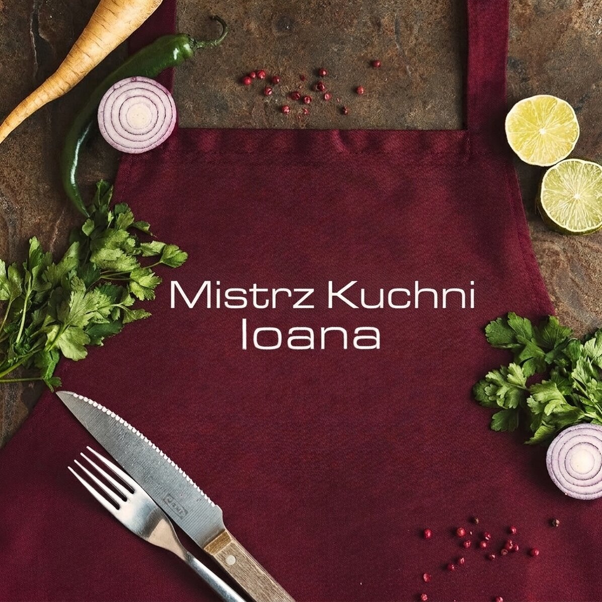 Fartuch z indywidualnym nadrukiem – Premium MasterChef