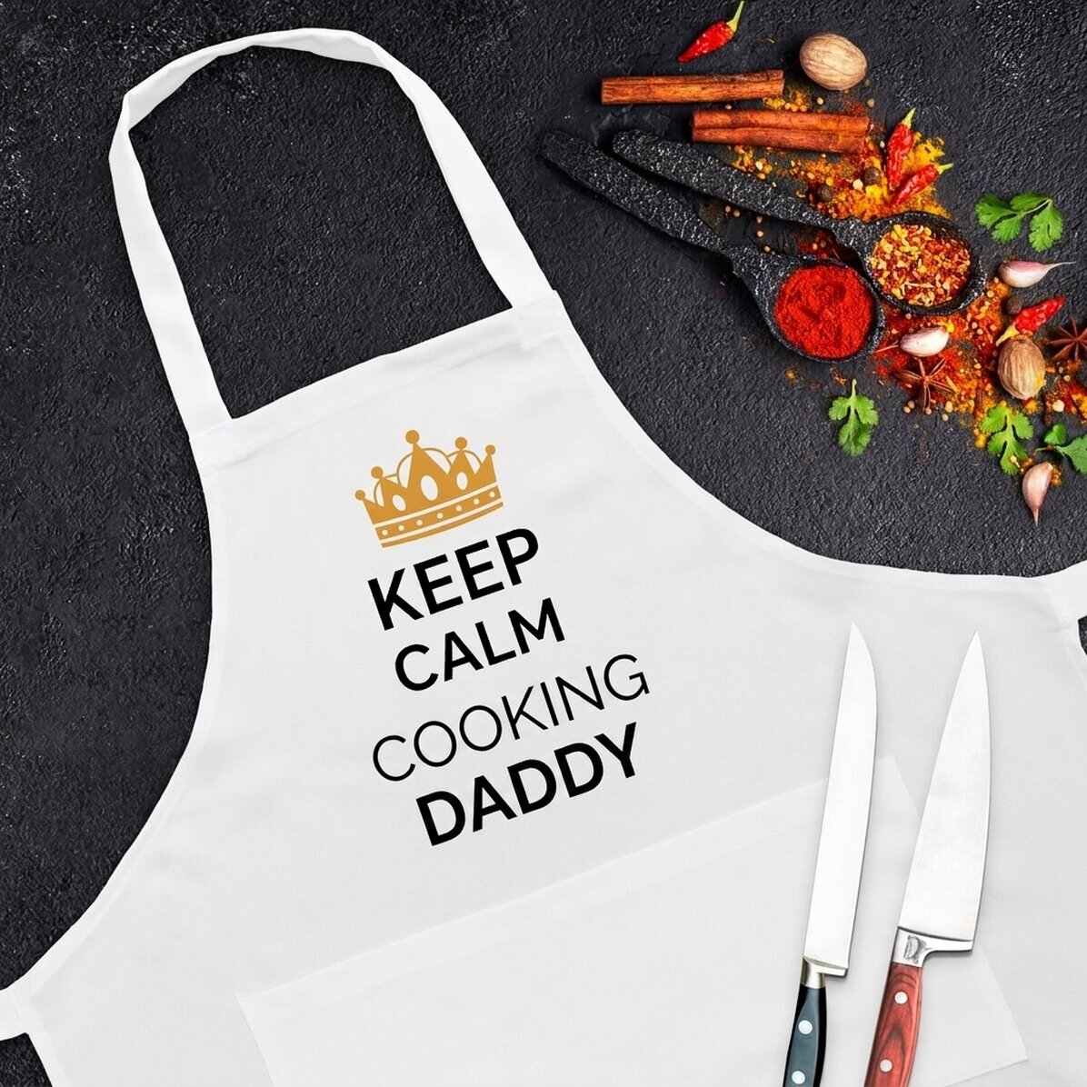 Spodnie z indywidualnym nadrukiem – Keep calm