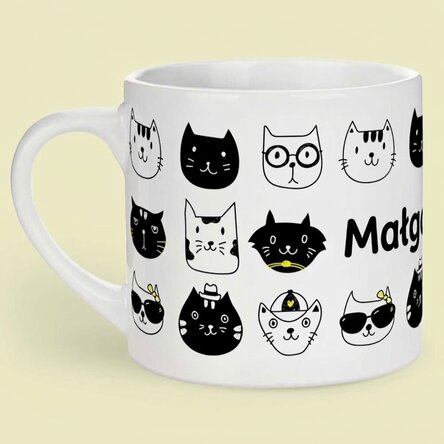 Spersonalizowany kubek dla dzieci z napisem – Cats