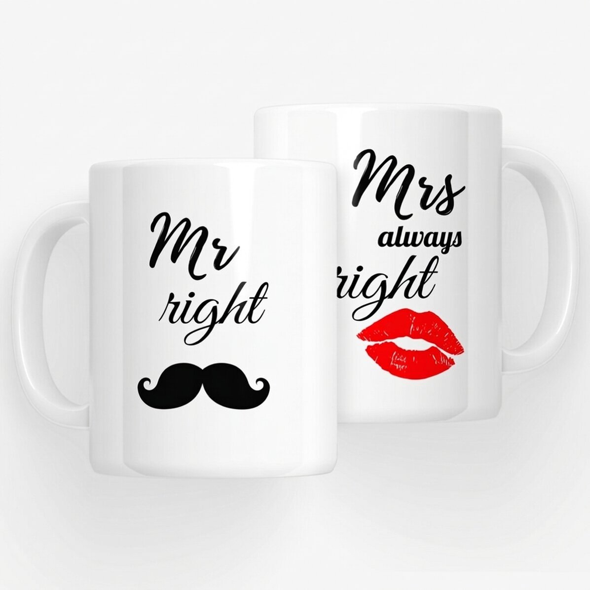 Miski dla pary – Mr Right i Mrs Always Right