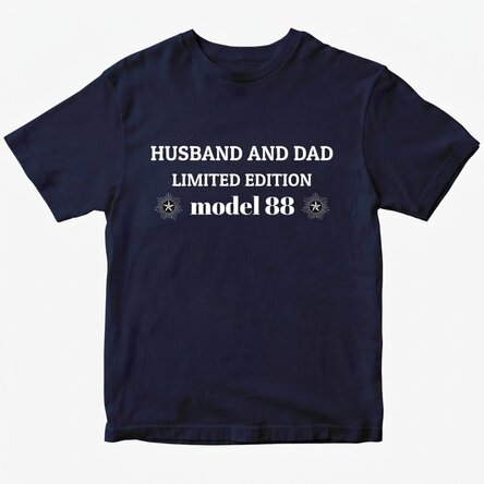 Customised T-shirt with text - Limited edition