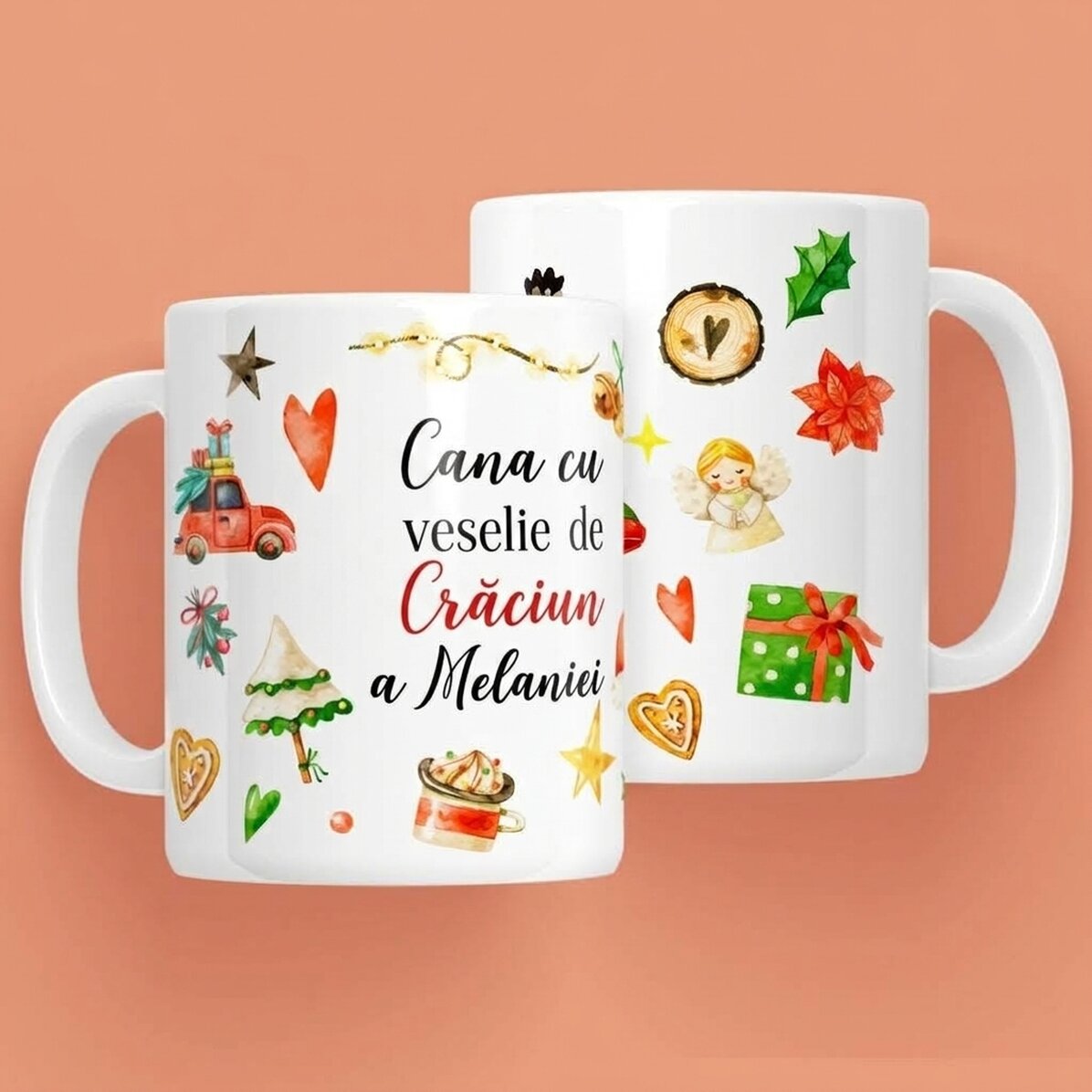 Spersonalizowany kubek z Twoim imieniem – Christmas Cheer