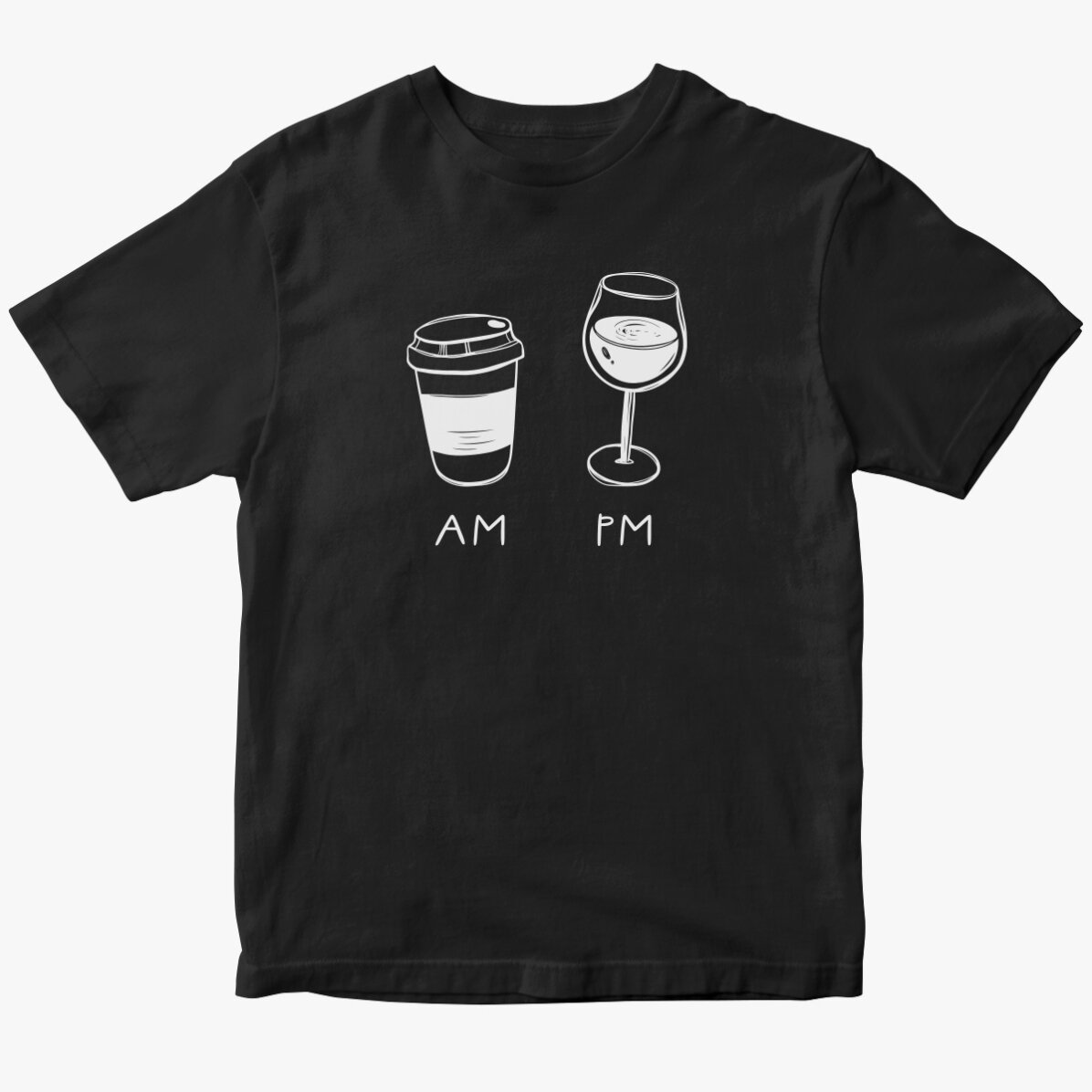 Custom cotton T-shirt - AM/PM